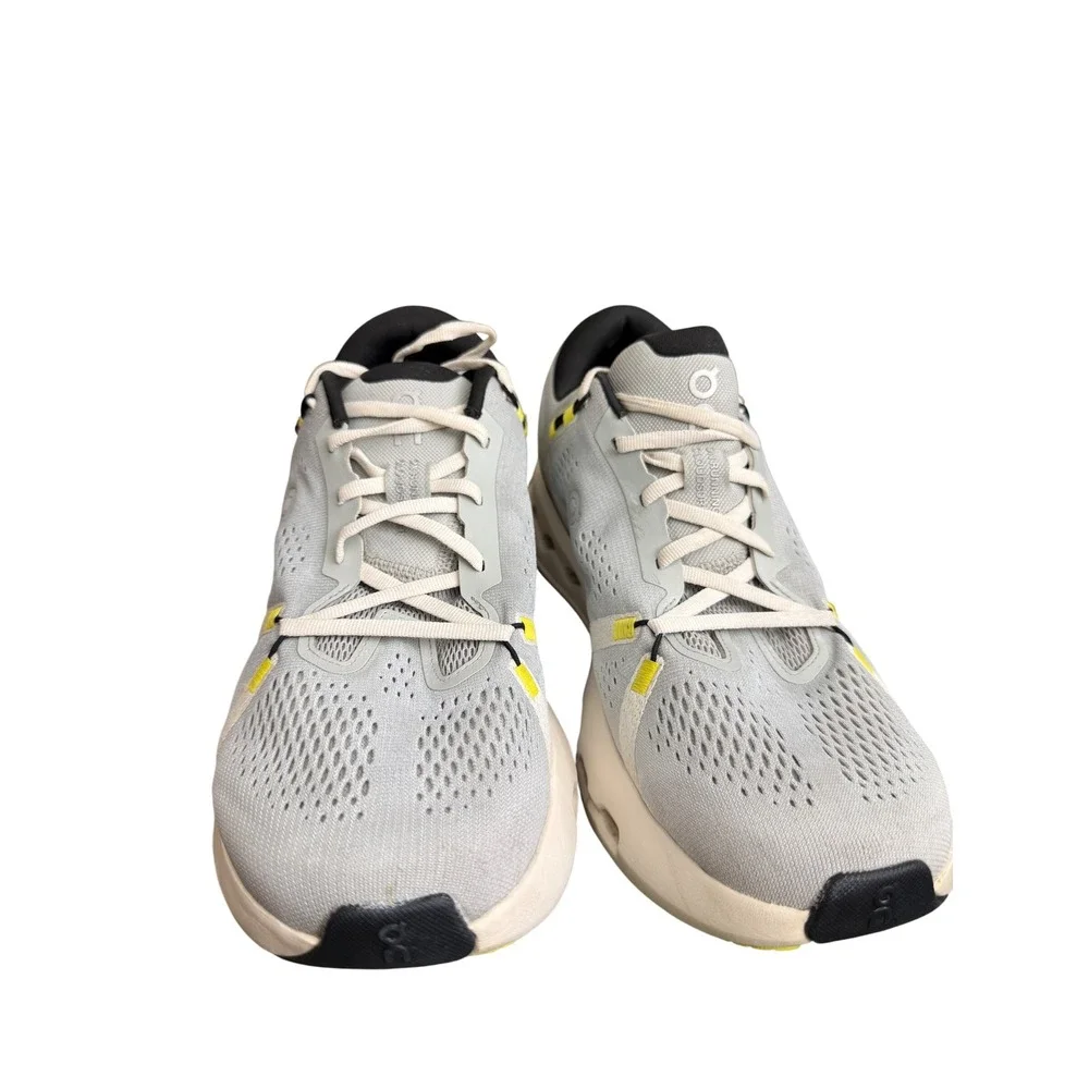 On Running Cloudsurfer 2 Mens Glacier Ivory Running Shoes 3MF10123205 Size 11